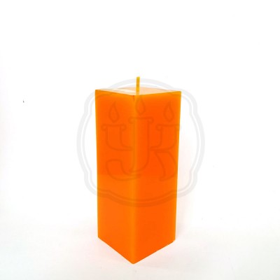 Свеча Алтарная Куб Малый Оранжевый Свеча куб малый оранжевого цвета