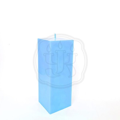 Свеча Алтарная Куб Малый Голубой Свеча куб малый голубого цвета