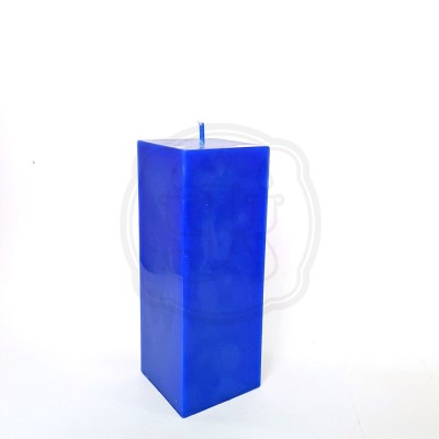 Свеча Алтарная Куб Малый Синий Свеча куб малый синего цвета