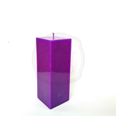 Свеча Алтарная Куб Малый Фиолетовый Свеча куб малый фиолетового цвета