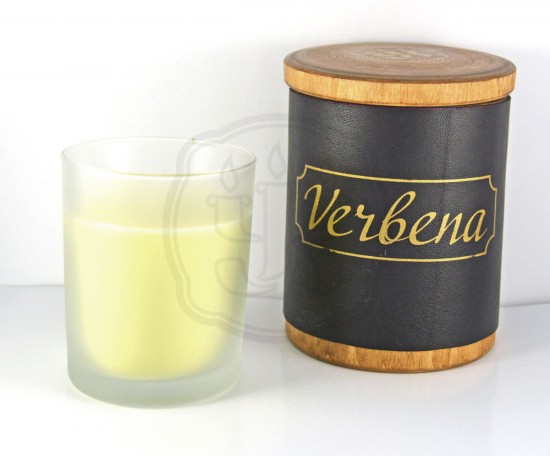 Ароматическая свеча PREMIUM с маслом вербены