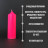 Низкотемпературная БДСМ свеча из парафина 15 см розовая - Низкотемпературная БДСМ свеча из парафина 15 см розовая