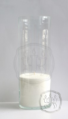 Набор Свеча насыпная Цилиндр 400*146 В набор входит ваза 40*14.6 см, насыпной песок 1/3 объема вазы и фитиль. Одного фитиля хватает на 18 часов горения. Отдельно можно купить вазу.
Напольная, интерьерная свеча.